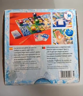 Juego de mesa Cool Runnings. Derretir hielos.