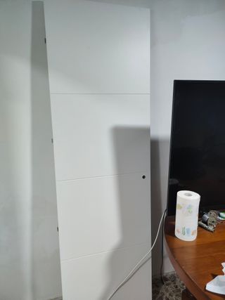 Puerta maciza 62,5 cm apertura izquierda