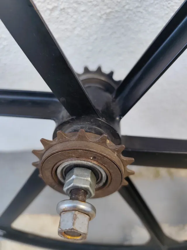 Llanta Bici de palos de Magnesio