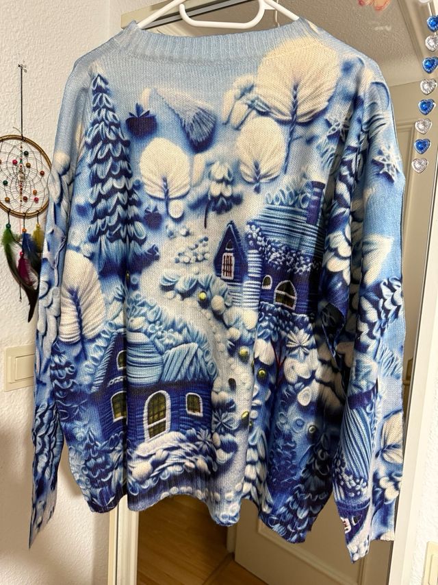 Jersey Invierno Estampado Invierno XL