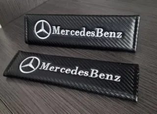 MERCEDES BENZ FUNDA CINTURONES LOGO