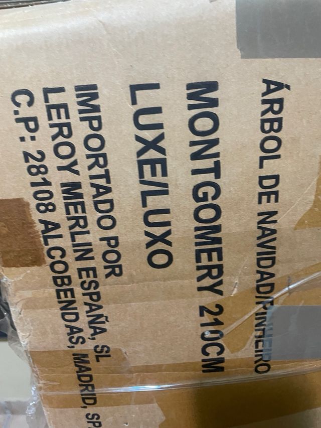 Árbol Navidad Montgomery Luxe Verde 210cm