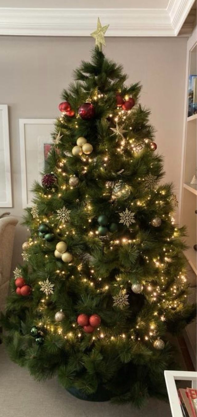 Árbol Navidad Montgomery Luxe Verde 210cm