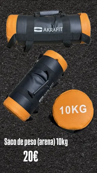 Saco de peso Akrafit 10kg