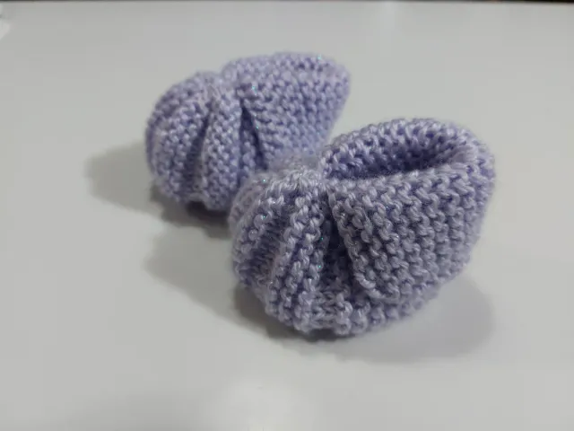 Babbucce neonata in lana