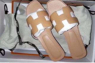 Sandalo Oran Hermés Beige