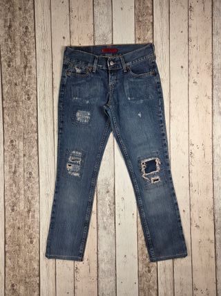 Jeans Levi's 501 Original W29 L34 Blu Scuro
