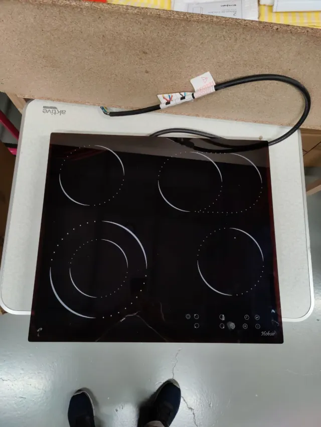 Placa Vitro Hobsir 4 fuegos 6600W