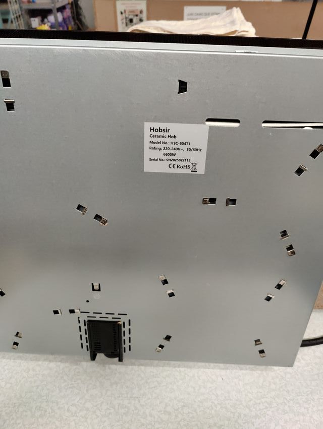 Placa Vitro Hobsir 4 fuegos 6600W