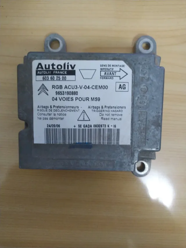 Centralita Airbag Citroen Berlingo 2.0 HDI