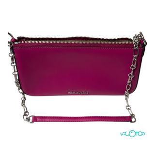 MICHAEL KORS EMPIRE MD CHAIN POUCHETTE FUCSIA