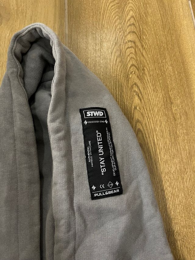 Felpa con cappuccio STWD Pull & Bear uomo 