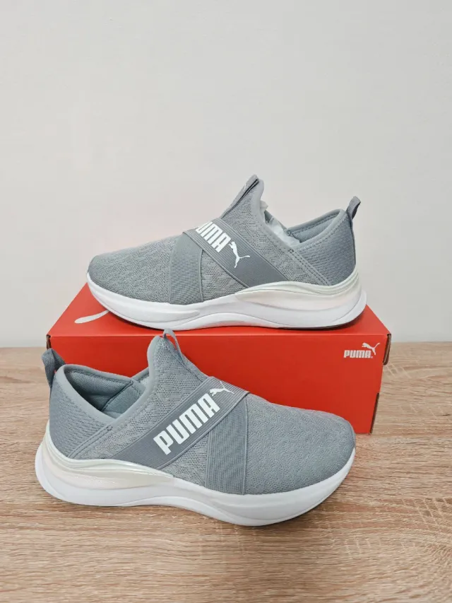 Sneakers Puma Donna Grigie Taglia 37.5 Nuove