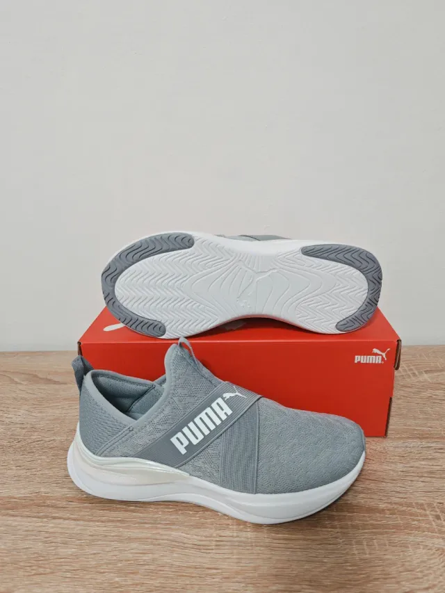Sneakers Puma Donna Grigie Taglia 37.5 Nuove