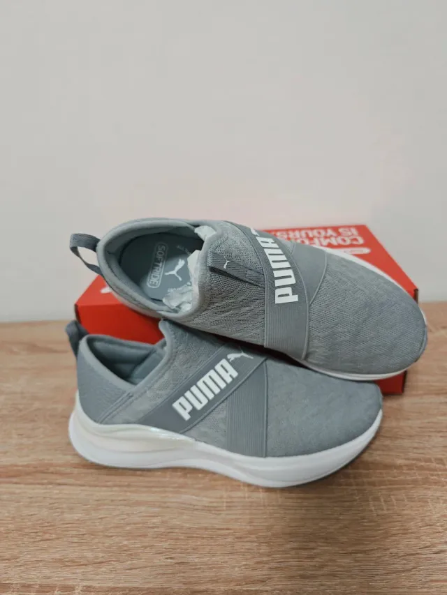 Sneakers Puma Donna Grigie Taglia 37.5 Nuove