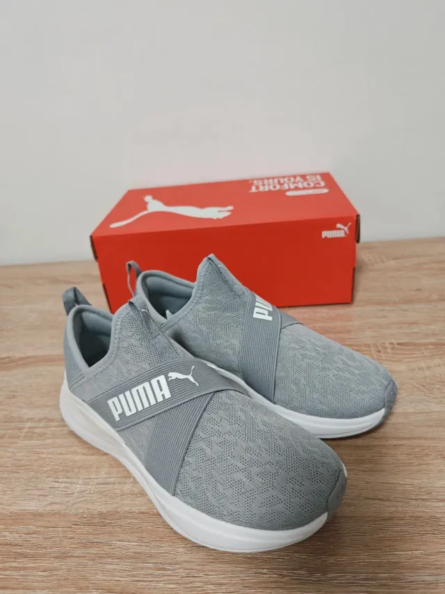 Sneakers Puma Donna Grigie Taglia 37.5 Nuove