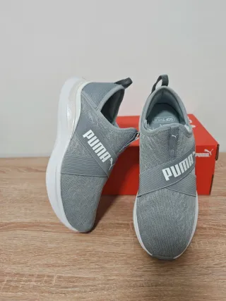Sneakers Puma Donna Grigie Taglia 37.5 Nuove