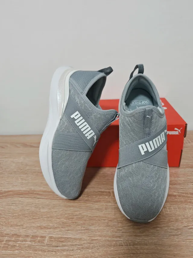 Sneakers Puma Donna Grigie Taglia 37.5 Nuove
