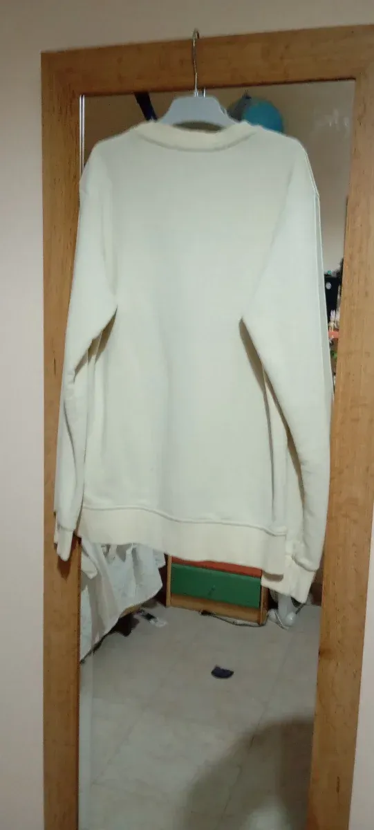 Felpa Tommy Hilfiger Bwhite off taglia 14

