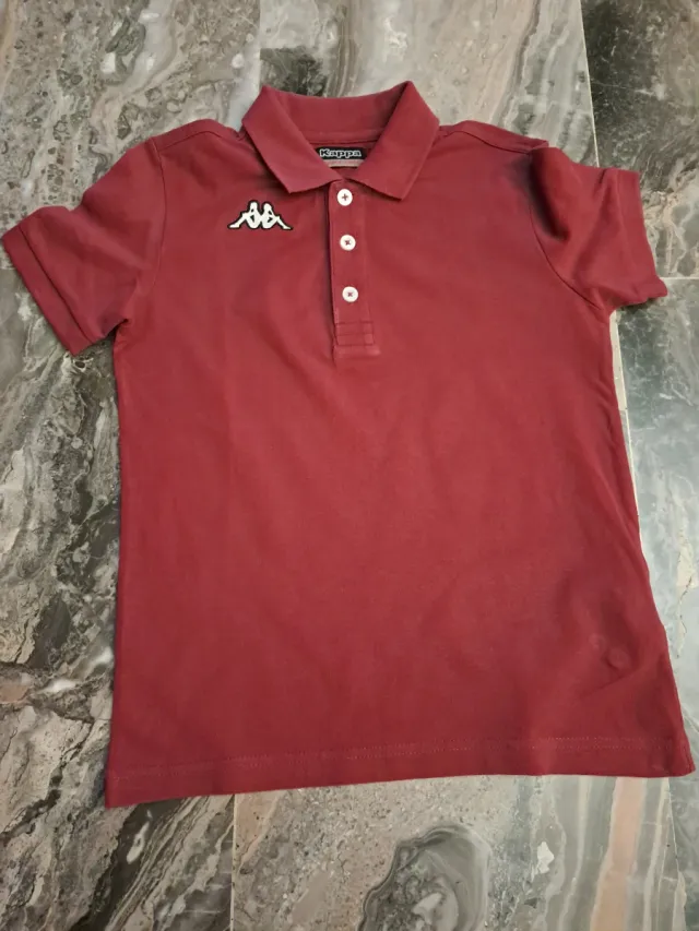 Maglietta polo Kappa rossa