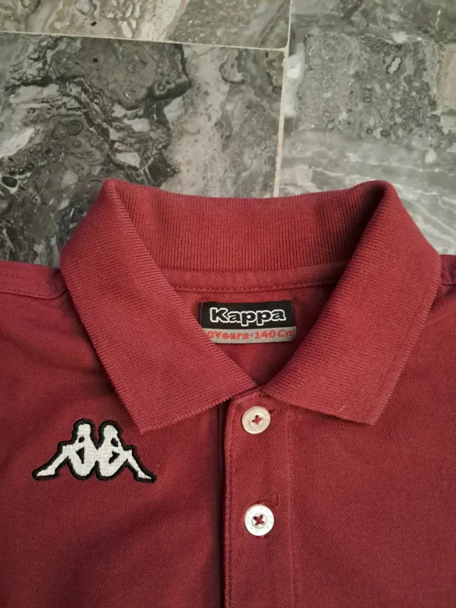 Maglietta polo Kappa rossa