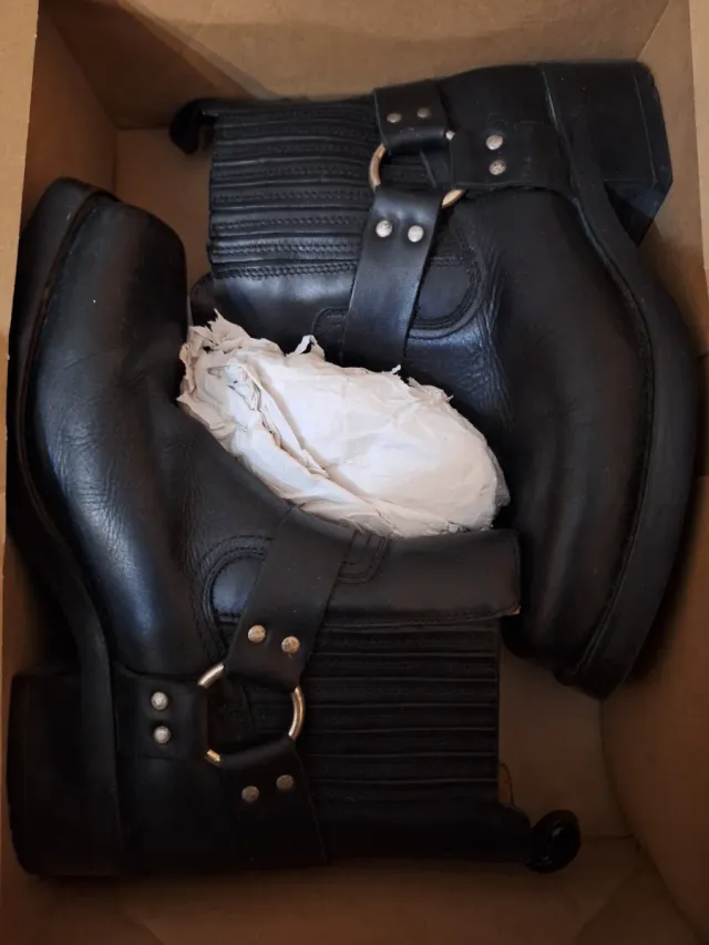 Botas Wrangler Talla 43 Cuero Negro