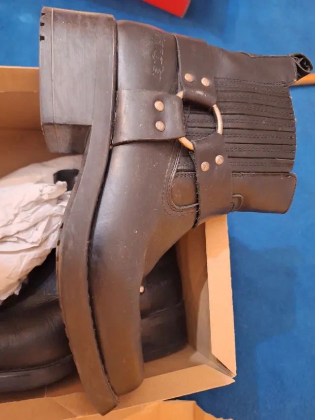 Botas Wrangler Talla 43 Cuero Negro