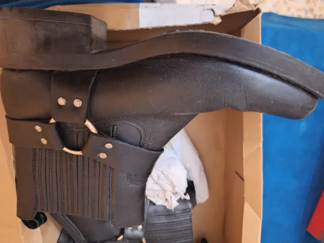 Botas Wrangler Talla 43 Cuero Negro