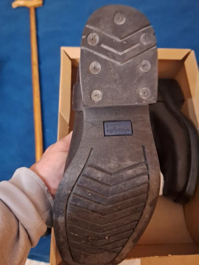 Botas Wrangler Talla 43 Cuero Negro