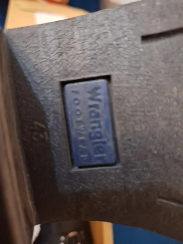 Botas Wrangler Talla 43 Cuero Negro