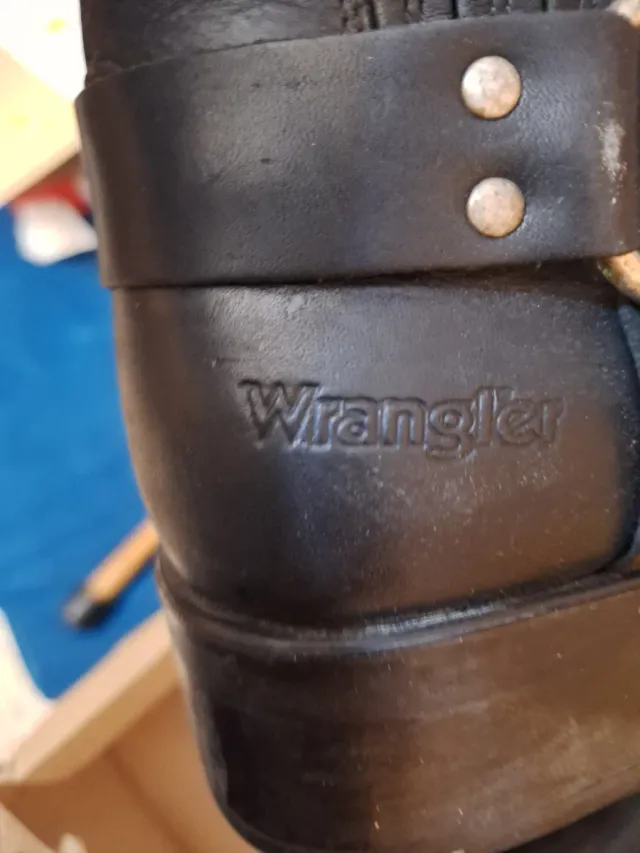 Botas Wrangler Talla 43 Cuero Negro