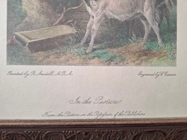 Conjunto de 2 cuadros In the Pasture