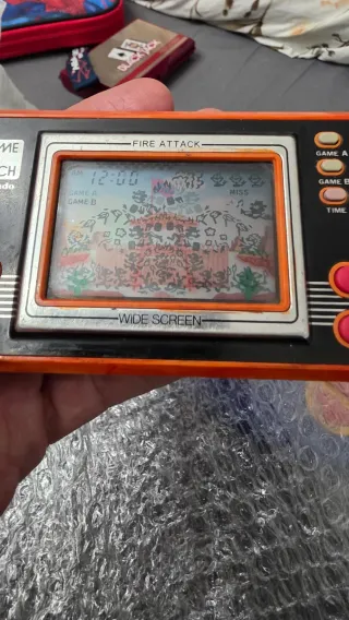 Nintendo Game & Watch Fire Attack Naranja