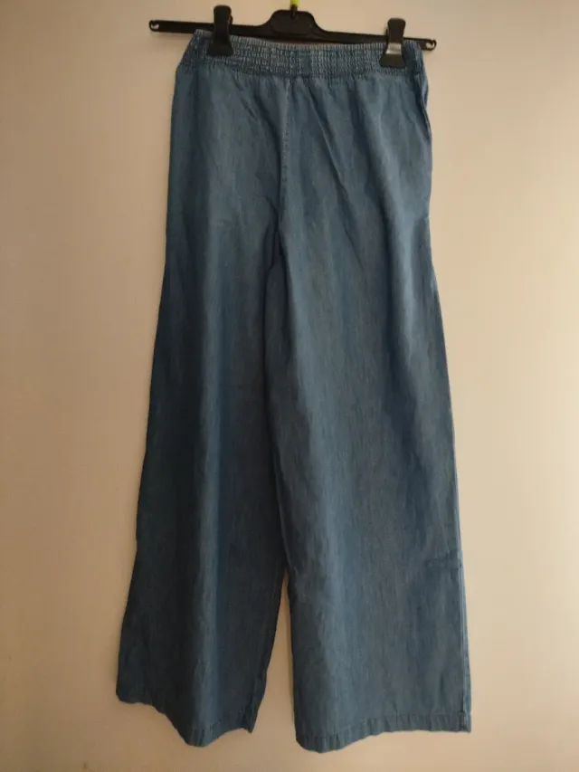 Pantaloni donna blu
