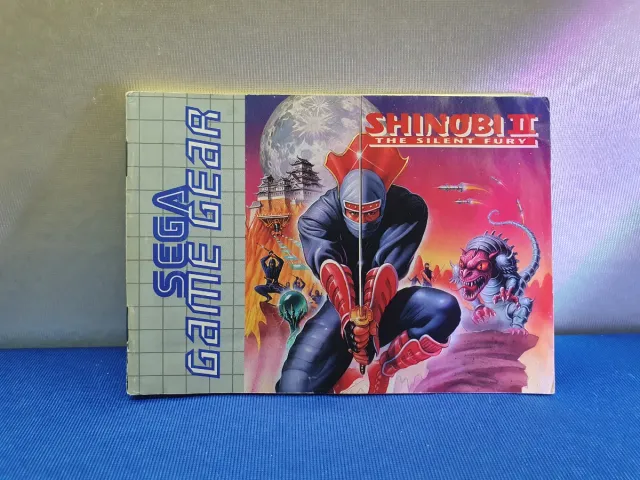 GAME GEAR SHINOBI II 2 IL GIOCO SILENT FURY
