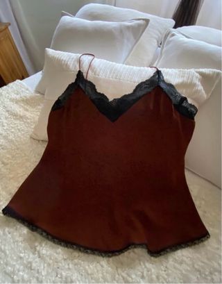 Camisa lencera Stradivarius Talla L