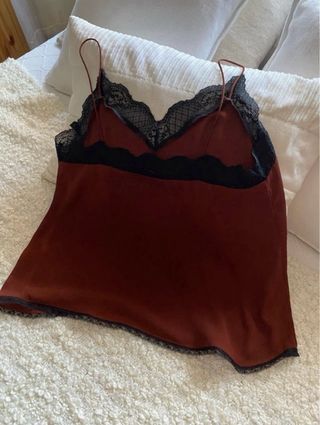 Camisa lencera Stradivarius Talla L