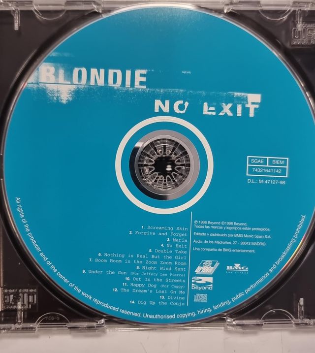 CD BLONDIE NO EXIT