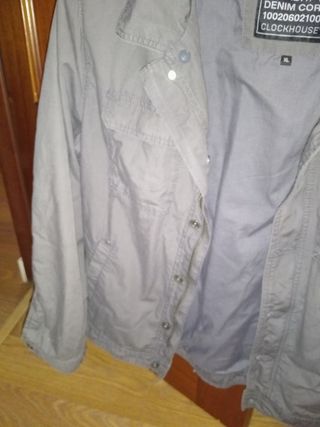 Chaqueta hombre verde militar