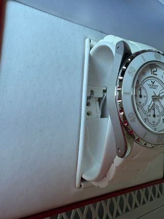 Reloj Viceroy Mujer Blanco y Plateado