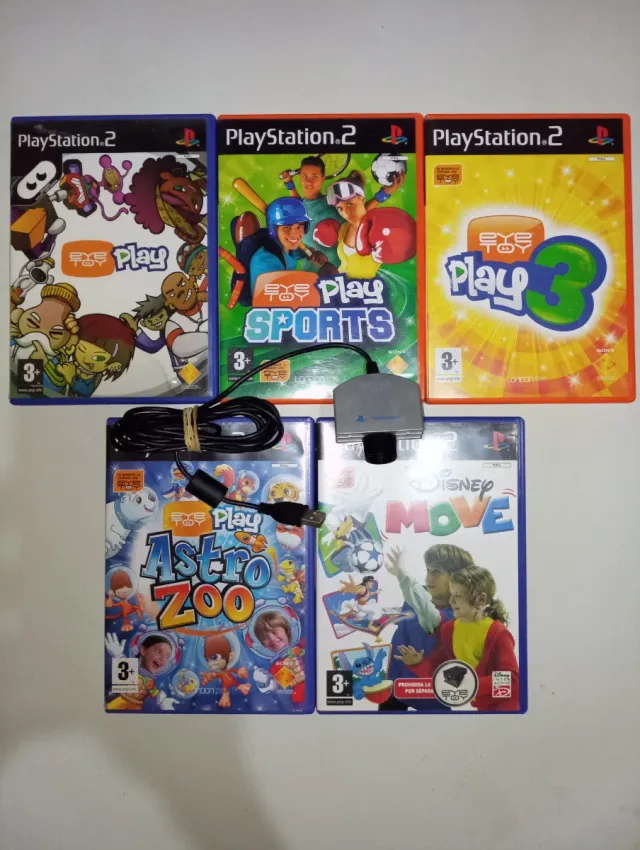 Giochi EyeToy per PS2 + 5