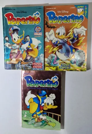 Lotto di 3 fumetti Walt Disney Mondadori Paperino
