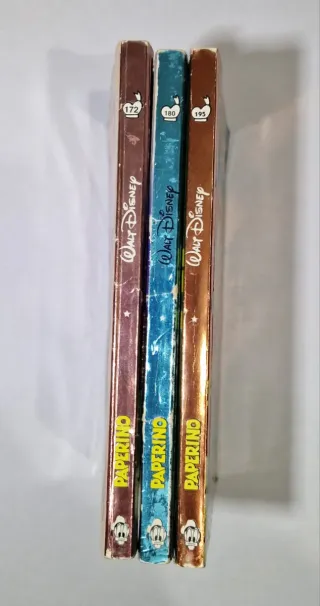 Lotto di 3 fumetti Walt Disney Mondadori Paperino