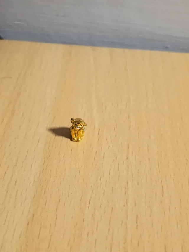 Charm Disney Simba Dorado