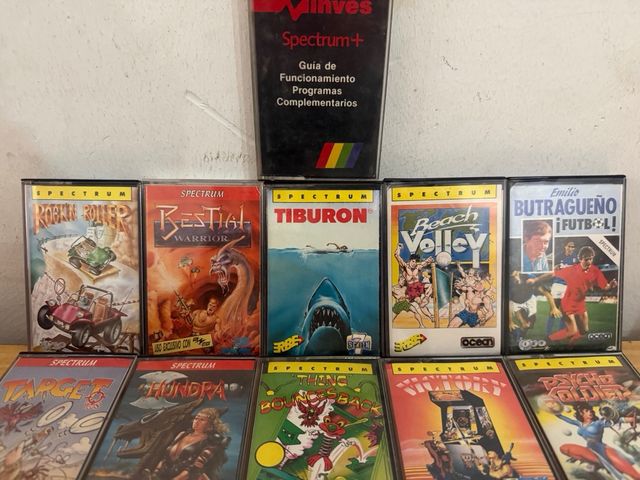 Lote Juegos Sinclair Spectrum+