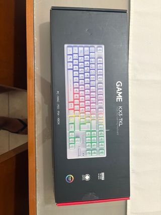 Teclado GAME KX3-TKL RGB Gaming
