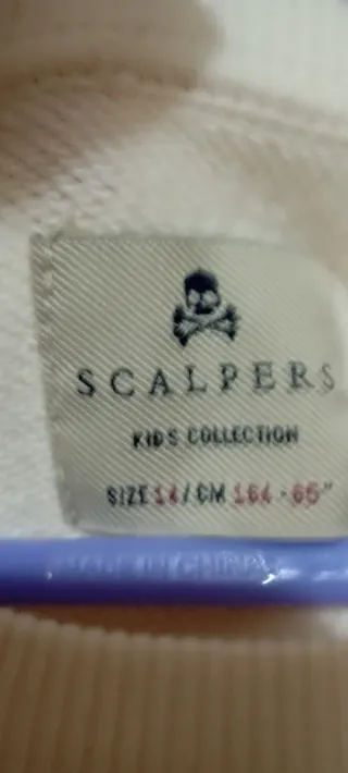 Felpa Scalpers off-white taglia 14