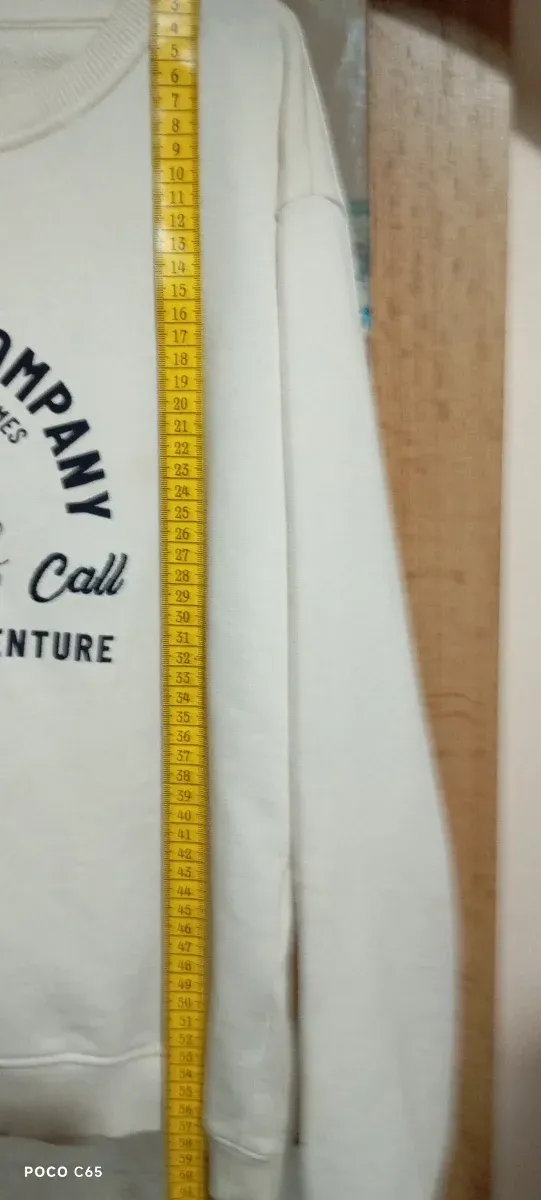 Sudadera Scalpers blanca roto talla 14