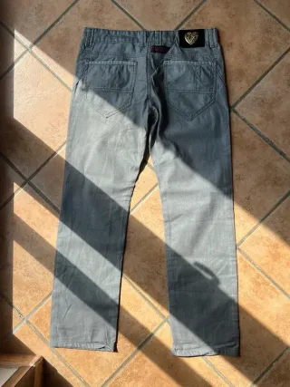 Jeans Gucci Vintage Anni '90 Grigi Taglia 34