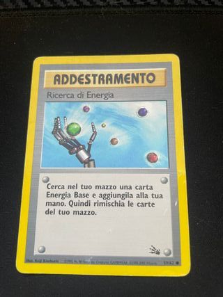Ricerca di Energia 59/62 Fossil Pokemon TCG - ITA